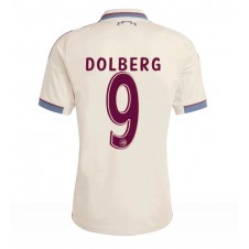 Ajax Kasper Dolberg #9 Tredje Tröja 2025-26 Korta ärmar